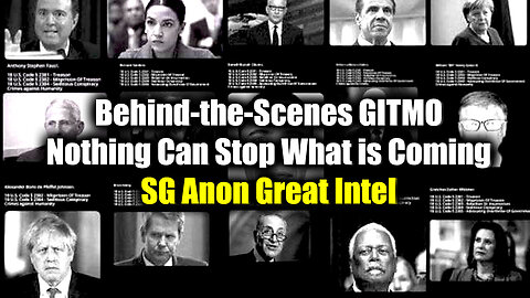 Behind - The - Scenes GITMO By SG Anon - Nothing Can Stop What Is Coming - 9/30/24..