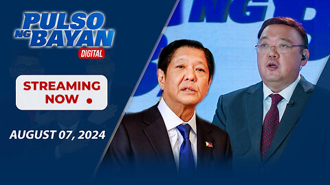 LIVE Pulso ng Bayan kasama sina Atty. Harry Roque, Admar Vilando at Jade Calabroso | Agosto 7, 2024