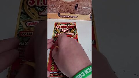 Lottery Ticket Test! Luck $1,000,000 Scratch Offs