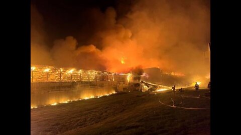 Forsman Farms Egg Barn Leveled Saturday Night