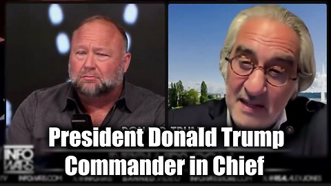 Pascal Najadi & Alex Jones "President Donald Trump Commander in Chief