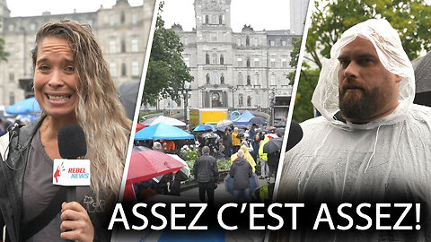 'François, assez c’est assez': Les manifestants dénoncent le gouvernement du Québec