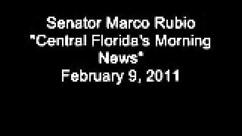 Senator Marco Rubio Talks Small Business, Budget Deficits And Cuba