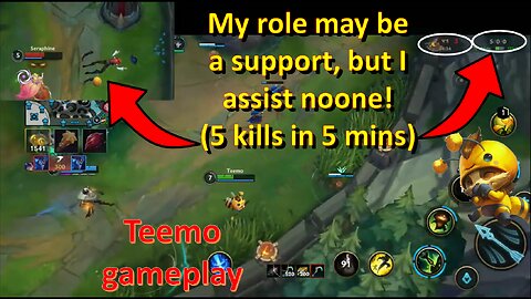 Sorry, I was a support right? # Teemo - SHORTS