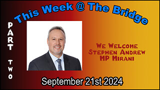 This Week At The Bridge with Stephen Andrew - We All Need To Step Up and Save Our Children Part 2