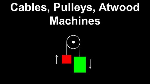 Cables and Pulleys, Atwood Machines - AP Physics C (Mechanics)