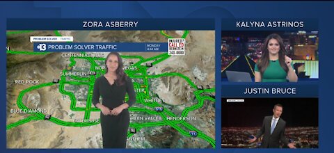 Good Morning Las Vegas welcomes traffic anchor Zora Asberry