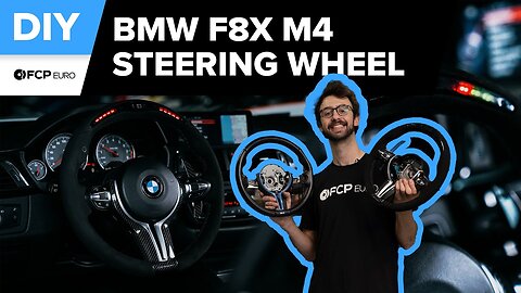 BMW F82 M4 M Performance Electronic Steering Wheel Upgrade DIY (2015-2020 BMW F80 M3, F83 M4)