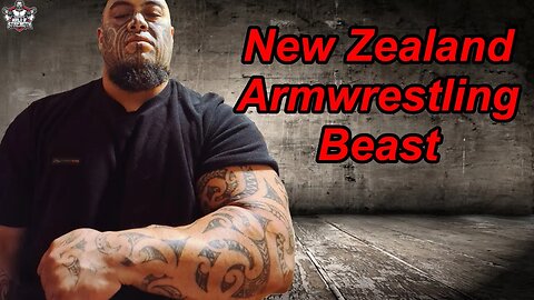 The New Zealand Armwrestling Beast Maateiwarangi Heta-morris