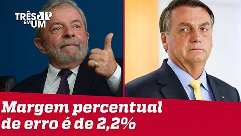 Pesquisa indica vantagem eleitoral de Lula para 2022