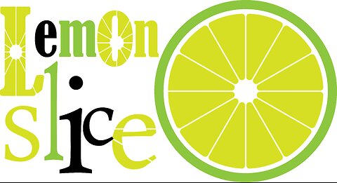 Lemon Slice Design In Adobe Illustrator