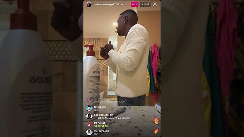 Boosie Badazz Instagram Live. How Boosie Starts His Day/ BREAKFAST WITH BOOSIE. 22.01.23. (PT.2)