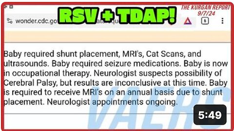 24 YEARS OLD AND PREGNANT, GETS RSV+TDAP VACCINES. WHAT COULD POSSIBLY GO WRONG?