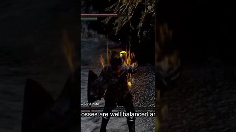 Beating Gravelord Nito on 2nd attempt #gaming #funny #soulsgame