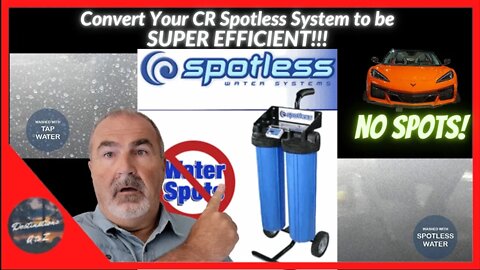 How to Convert your CR Spotless to Make SUPER Efficient