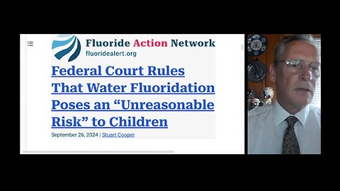 US Court Ruling on Fluoridation - Unreasonable Risk to Human Health