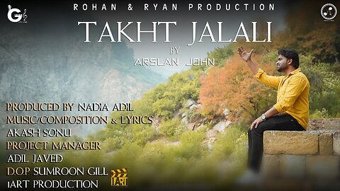 Arslan John New Masihi Geet 2022 Jado Takht Jalali Lagda Ay Worship Song Music Director Akash Sonu