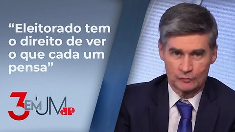 Fábio Piperno sobre sabatinas simultâneas de Dino e Gonet: “Evidentemente que não pode”