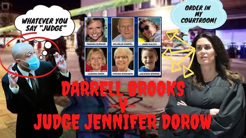 #DarrellBrooks is the RINGMASTER of this proceeding we call Jury Selection, and Judge Dorow is MAD!