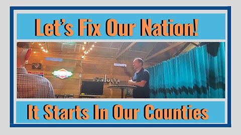 Are You Fed Up? Start a Patriots Meeting in Your County!