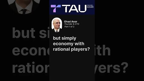 FAIR MARKETS | RATIONAL PLAYERS | TAU AGORAS 💎 #Tauchain #Taunet #Agoras #rationalplayers