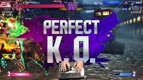 Kuya Kalbo Rank Match SF6 Grinding to the top. Chun Li 4 star Diamond Rank [Hori Fight Stick]