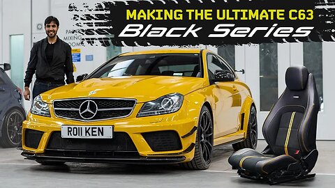 Respray & Retrim?! Recreating The Infamous C63 AMG Black Series!!