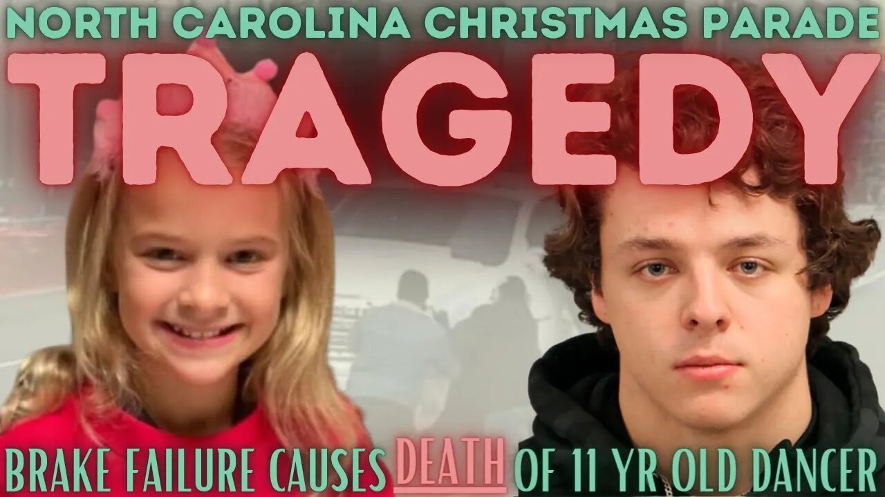 RALEIGH CHRISTMAS PARADE ACCIDENT Landen Glass CHARGED in the ACCIDENTAL DEATH of Hailey Brooks, 11