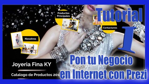 🆕 Cómo hacer Presentaciones con PREZI 🔥 Pon tu Negocio en Internet 🔥 Tutorial 1