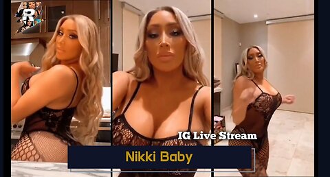 Nikki Baby dancing in lingerie