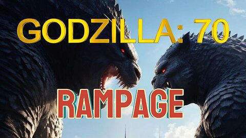 Godzilla 70 RAMPAGE trailer