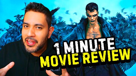 THE CROW (2024) - 1 Minute Movie Review