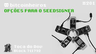 Opções de hardware para montar a SeedSigner