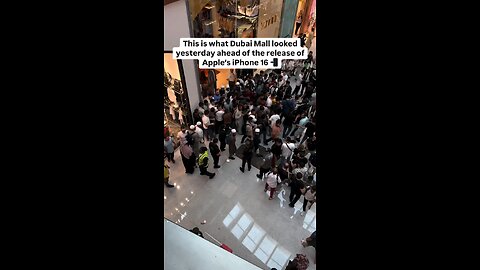 iphone 16 launch at dubai mall