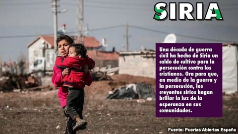 Oramos por Siria