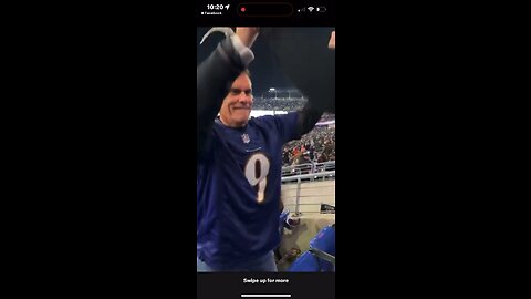 Ravens Fan Freak Dancing