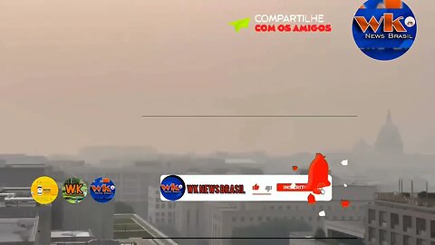 Fumaça de incêndios no Canadá atinge Washington D C.