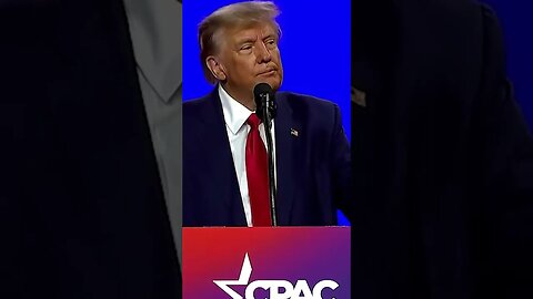 President Donald J Trump Predicts 2024 Victory at CPAC! #shorts