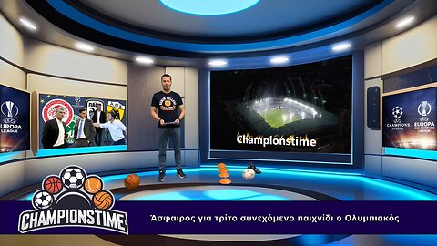 Championstime ΠΑ 27-9-24 Champions, Europa & Conference League, Βόλεϊ, Basket, Tennis