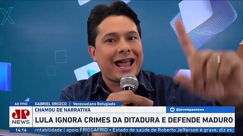 Orozco DESABAFA sobre situação da VENEZUELA: “Maior crise DE REFUGIADOS no mundo" | TÁ NA RODA