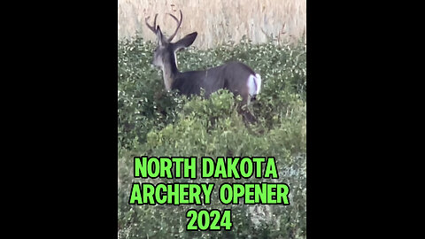 Video mashup of ND archery opener.