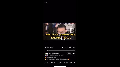 Military Tribunals Taking Place