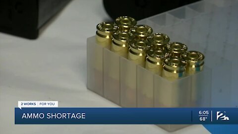 Tulsa gun shop hit by national ammo shortage