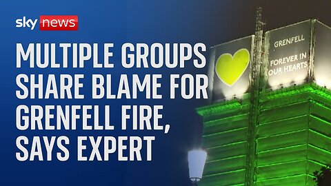 Three groups 'share blame' for Grenfell fire, says construction expert after report published