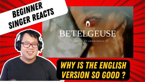 Yuuri's Betelguese English Cover Reaction - 英語ver - 優里 - ベテルギウス by Anonymouz REACTION