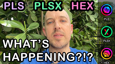 🔵 PLS, PLSX and HEX - What's happening with PulseChain ?!?