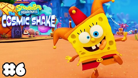 SPONGEBOB SQUAREPANTS: THE COSMIC SHAKE Gameplay Walkthrough Part 6 - No Commentary (FULL GAME)