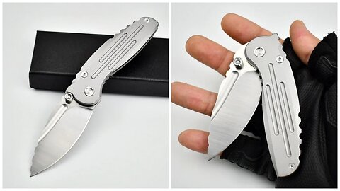 Sharp Folding Camping Knife