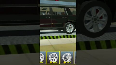 Tyres Upgrade In Cadillac Escalade | #shorts #wheels #carsimulator2 #cars #trendingcar #ytshorts