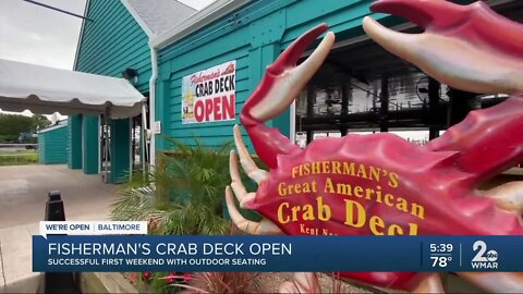 Fisherman's Crab Deck on Kent Island works through new rules and protocols